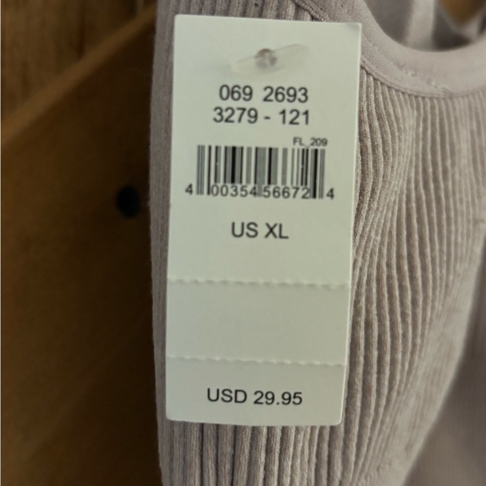 NWT Aerie Offline Ribbed Strappy Sports Bra | Size XL - Picture 3 of 6